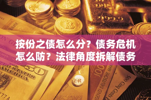 济南按份之债怎么分？债务危机怎么防？法律角度拆解债务分配与风险自保指南
