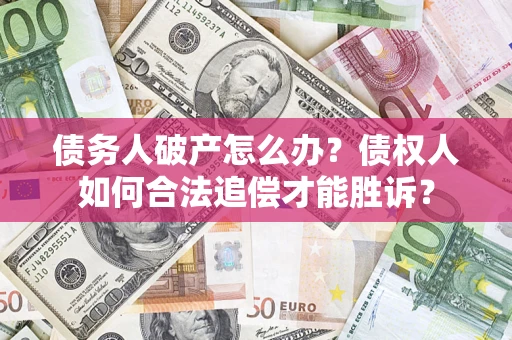 济南债务人破产怎么办？债权人如何合法追偿才能胜诉？