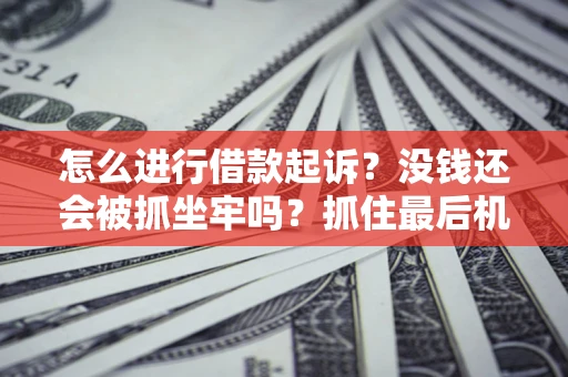 济南怎么进行借款起诉？没钱还会被抓坐牢吗？抓住最后机会！