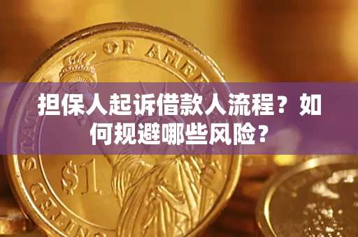济南担保人起诉借款人流程？如何规避哪些风险？