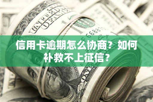 济南信用卡逾期怎么协商？如何补救不上征信？