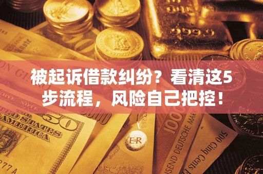 济南被起诉借款纠纷？看清这5步流程，风险自己把控！