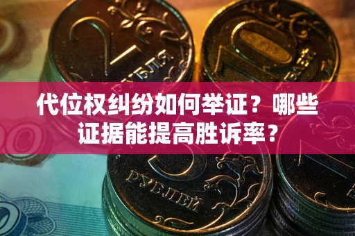 济南代位权纠纷如何举证？哪些证据能提高胜诉率？